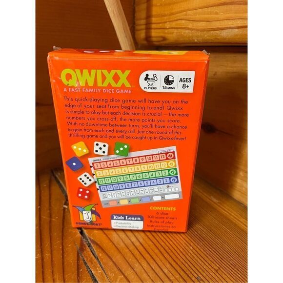 QWIXX CARD GAME - Picture 2 of 3